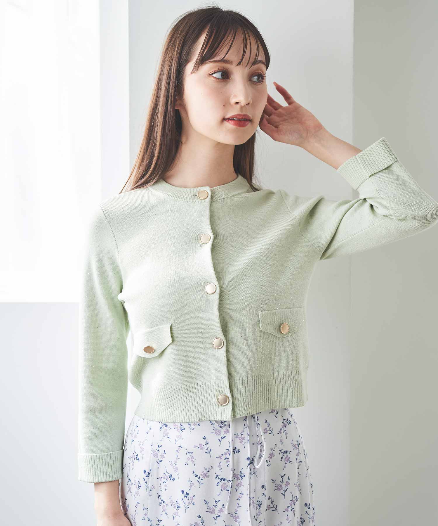 【新品未使用】24aw THIRD MAGAZINE スパンコール カーディガン 新品未使用】24aw THIRD MAGAZINE スパンコール カーディガン 【公式通販】