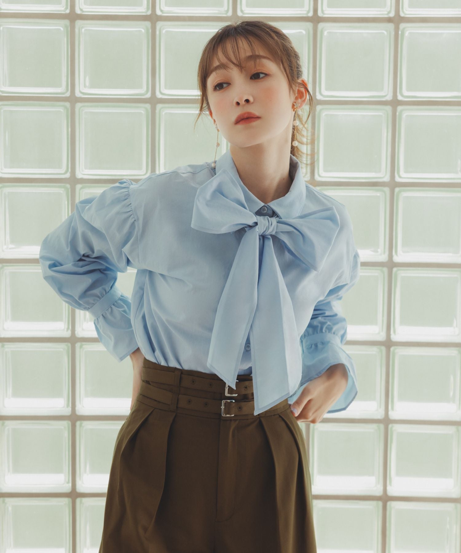 ＊新品＊フェルゥ ベスト＋ロングTシャツ ミッシュマッシュ系 ミッシュマッシュ MISCH MASCH 人気色が再入荷！【2024春夏新作