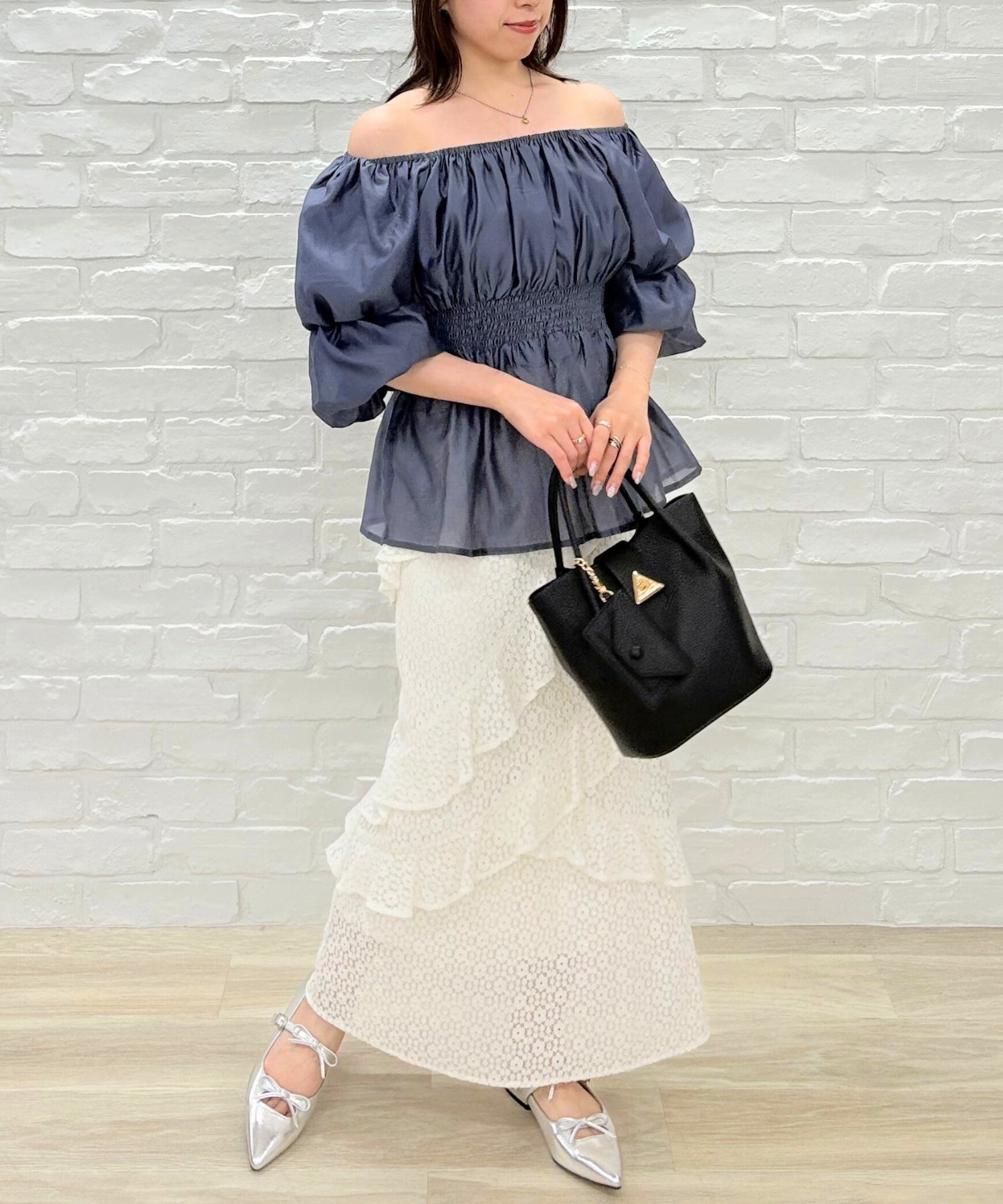 WEB限定 2wayオフショルブラウス/MM558110 – MISCH MASCH|31