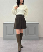 画像をギャラリービューアに読み込む, オフショルミドルゲージニット/TT548307
