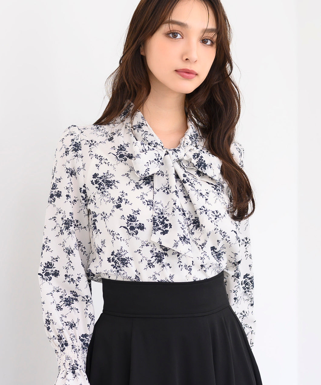 ボウタイブラウス/MM438107