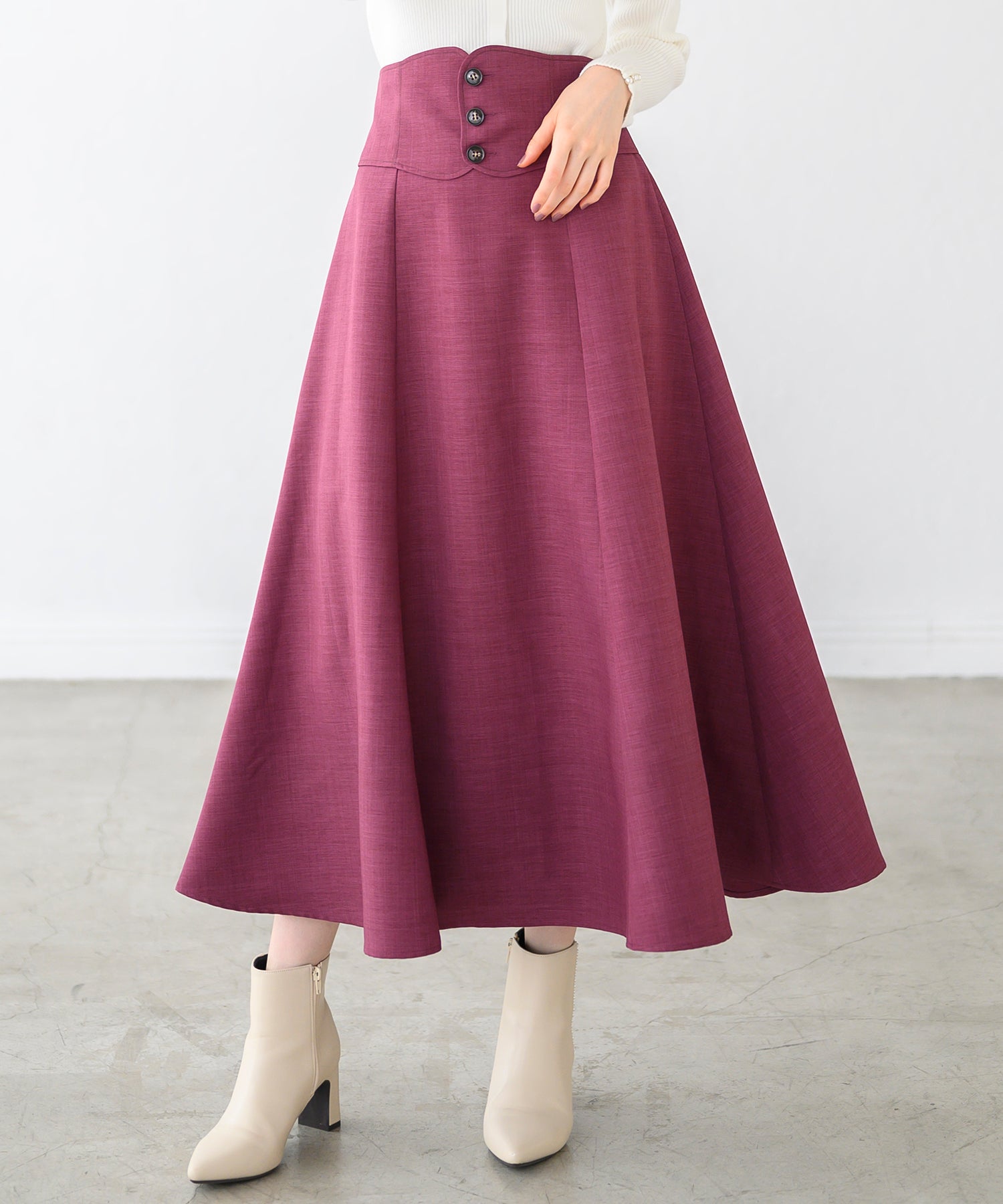 コルセットベルトAラインスカート – MISCH MASCH|31 Sons de mode