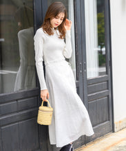 画像をギャラリービューアに読み込む, フェザースカートドッキングワンピース/MM447409
