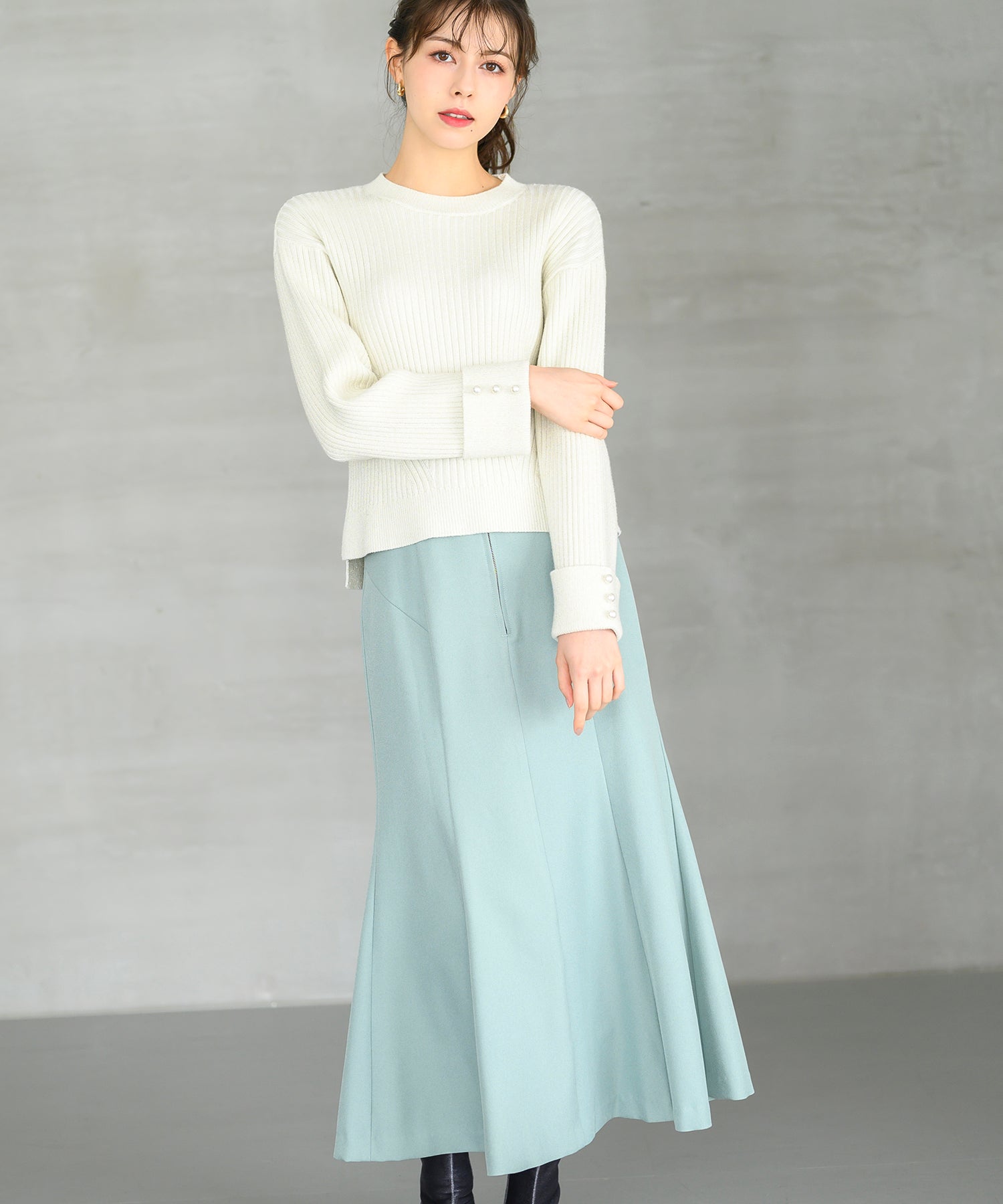 パイピングマーメイドスカート/MM447208 – MISCH MASCH|31 Sons de mode