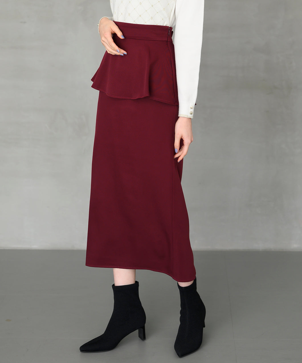 ペプラムタイトスカート/MM447213