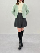 画像をギャラリービューアに読み込む, Vネックシャギーカーディガン/TT548402
