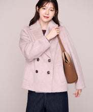 画像をギャラリービューアに読み込む, 【先行予約/11月上旬入荷予定】ミニシャギーテーラーミドルコート/MM648610
