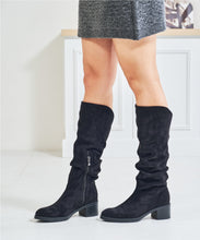 画像をギャラリービューアに読み込む, スエードルーズフィットロングブーツ/57508
