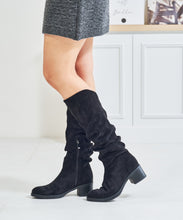 画像をギャラリービューアに読み込む, スエードルーズフィットロングブーツ/57508
