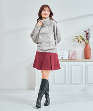 画像をギャラリービューアに読み込む, コンビ素材ストレートロングブーツ/57501
