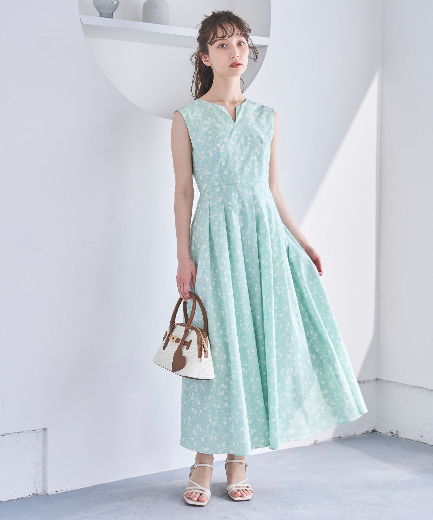 31 Sons de mode♡ラベンダー色が可愛いベルト付きボンディングコート 31 Sons de mode（トランテアン ソン ドゥ モード）の「マルチ