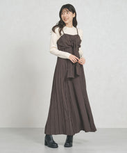 画像をギャラリービューアに読み込む, 【予約販売/11月中旬発売予定】【一部店舗限定アイテム】ストライプリボンキャミワンピース/TT557402
