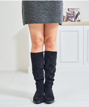 画像をギャラリービューアに読み込む, スエードルーズフィットロングブーツ/57508
