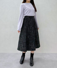 画像をギャラリービューアに読み込む, 【WEB限定予約販売/11月中旬発売予定】バックリボンビジューケーブルニット/MM548323
