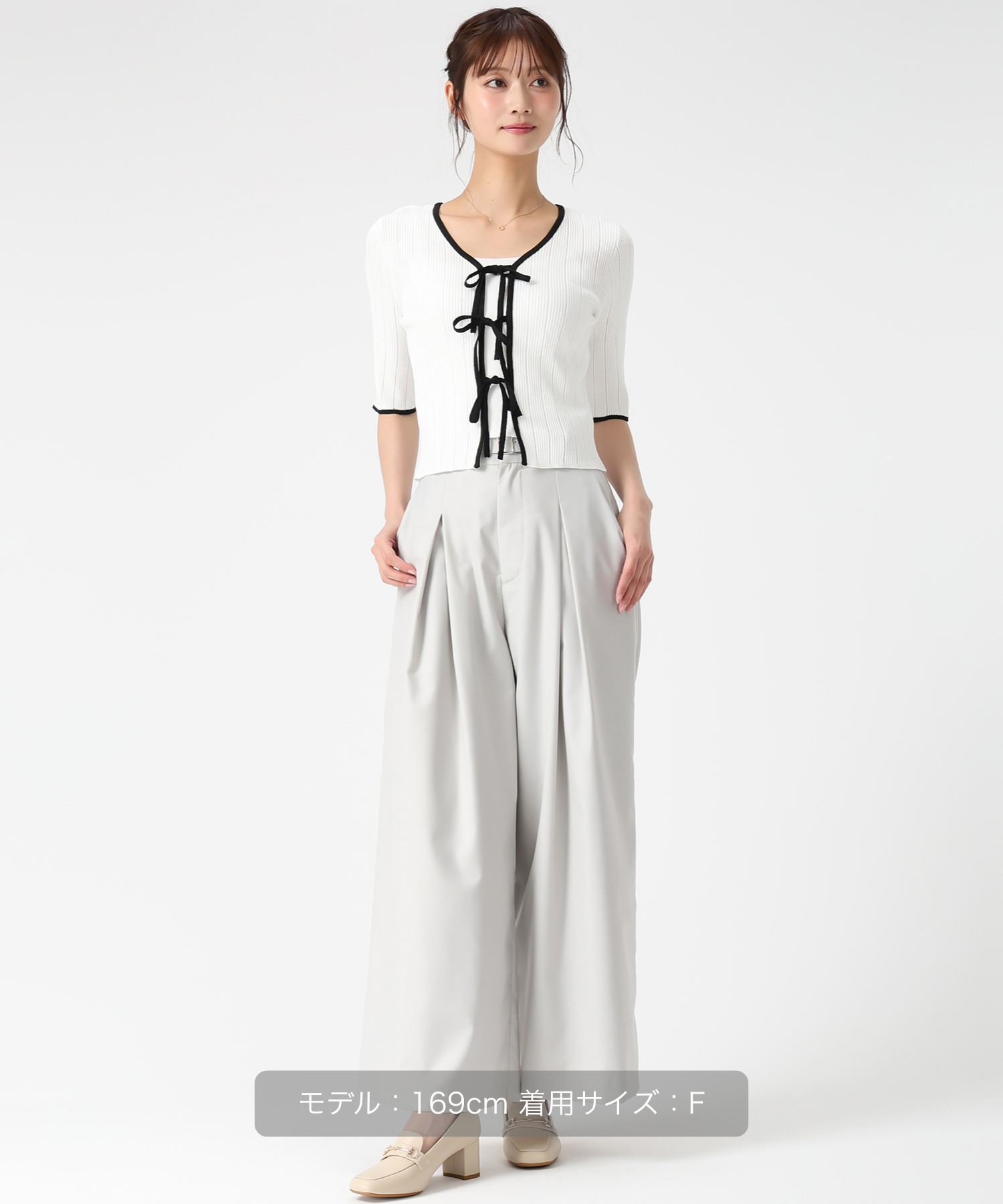 ラメ配色リボンアイレットリブニット/MM628303 – MISCH MASCH|31 Sons ラメ配色リボンアイレットリブニット/MM628303 – MISCH MASCH|31 Sons