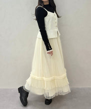 画像をギャラリービューアに読み込む, 【予約販売/11月中旬発売予定】チュールキャミジャンスカ/TT547413
