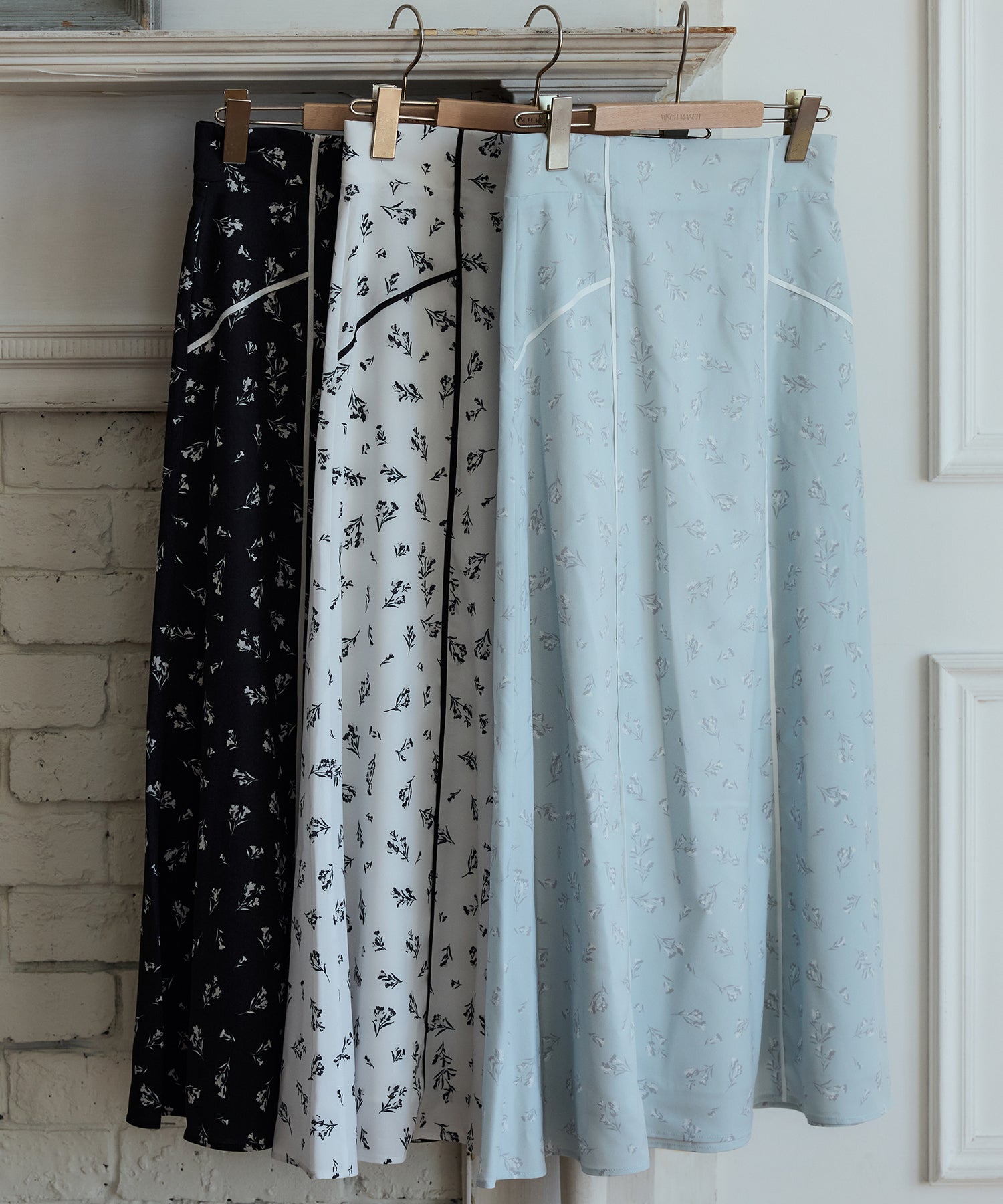 小花柄トリミングスカート/MM347205 – MISCH MASCH|31 Sons de mode