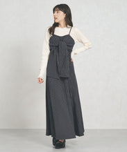 画像をギャラリービューアに読み込む, 【予約販売/11月中旬発売予定】【一部店舗限定アイテム】ストライプリボンキャミワンピース/TT557402
