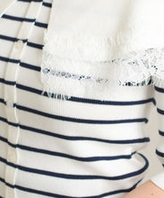 画像をギャラリービューアに読み込む, 【予約販売/3月下旬発売予定】レーストリミングビッグカラーニット/TT628302
