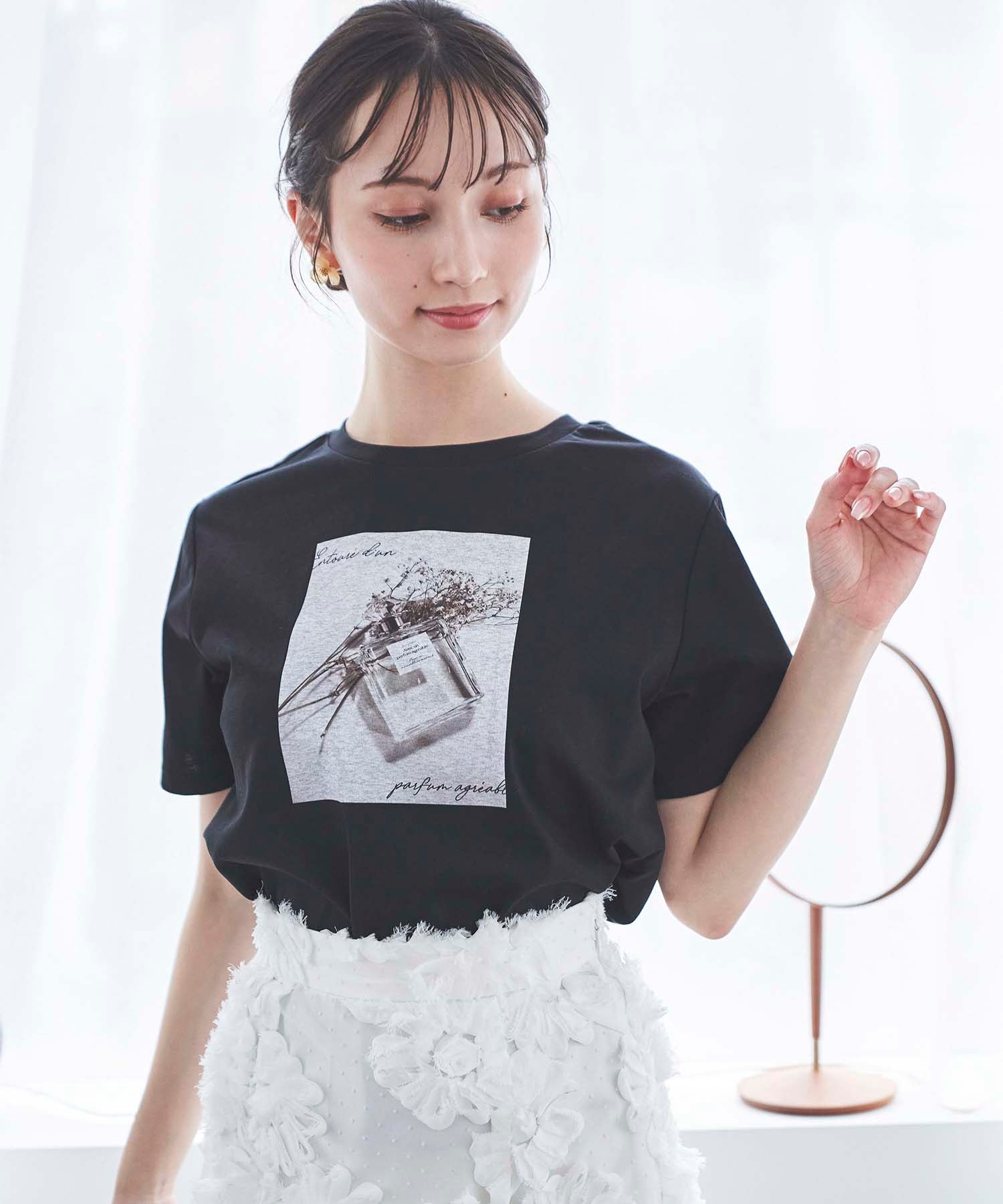 フラワーフォトTシャツ/TT518203 – MISCH MASCH|31 Sons de mode