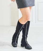 画像をギャラリービューアに読み込む, フロントジップロングブーツ/57504
