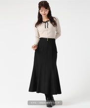 画像をギャラリービューアに読み込む, 【再入荷】フリル袖配色リボンニット/MM548309
