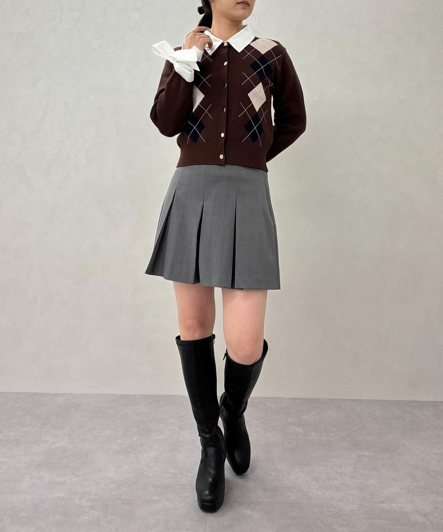 リミフゥ　エアリーパイル　左右アシンメトリー　マント　カーディガン　コート Matou Light Outer 56dt twill Khadi – マザーハウス 公式サイト