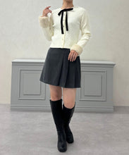 画像をギャラリービューアに読み込む, 【予約販売/12月上旬発売予定】ケーブルリボンカーディガン/TT548408
