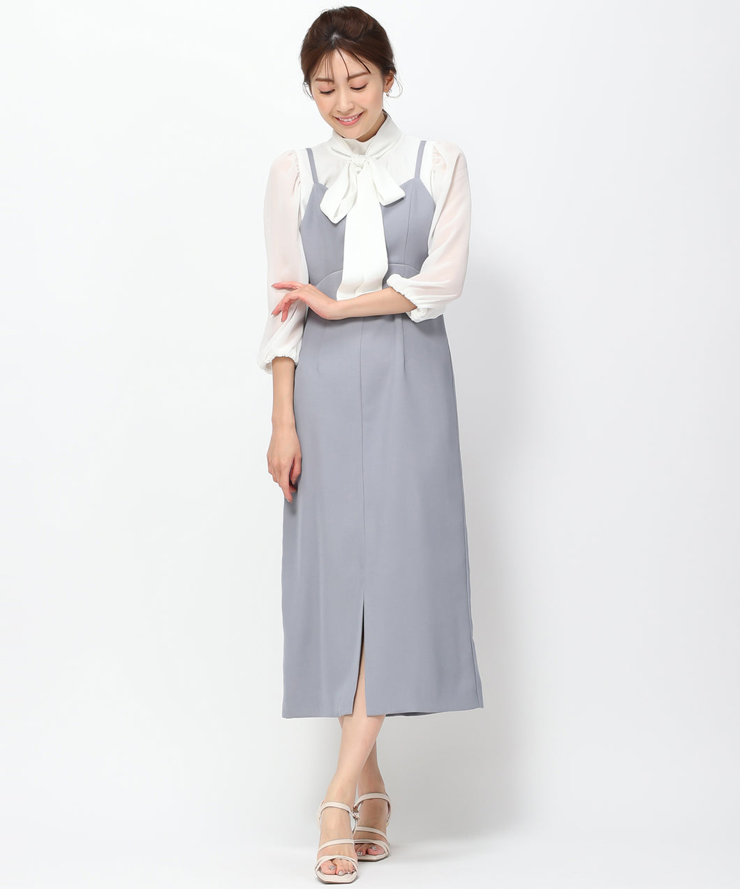 フロントバーIラインキャミワンピース/MM417419 – MISCH MASCH|31 Sons