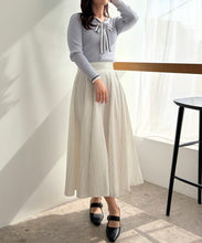 画像をギャラリービューアに読み込む, マルチ配色ボウタイリブニット/MM618305
