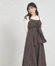 画像をギャラリービューアに読み込む, 【予約販売/11月中旬発売予定】【一部店舗限定アイテム】ストライプリボンキャミワンピース/TT557402
