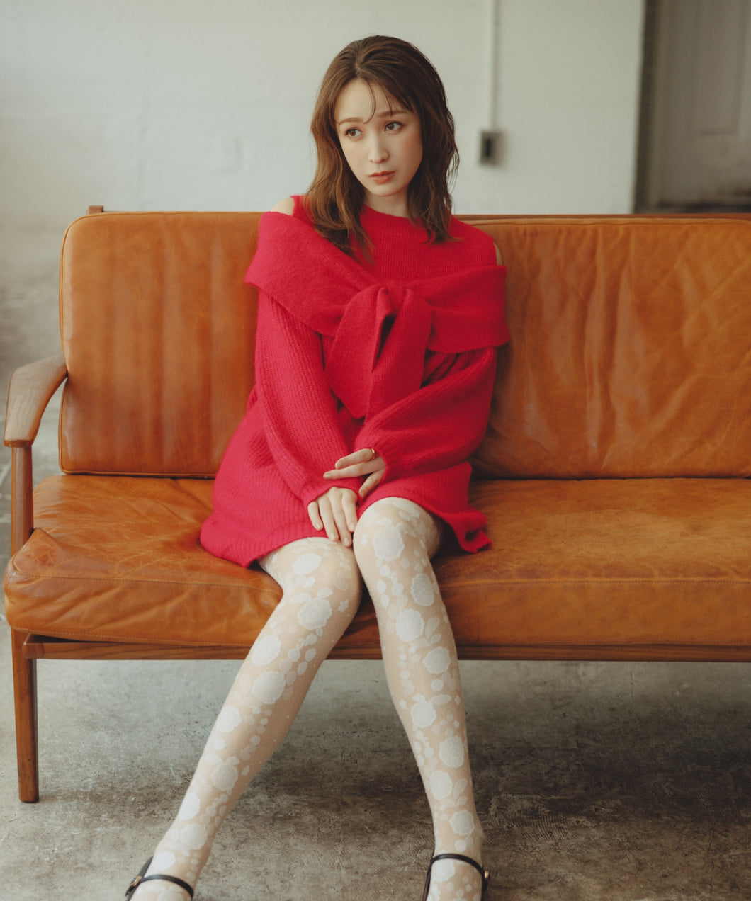 【予約販売/11月下旬発売予定】リボンモチーフミニワンピース/TT547414