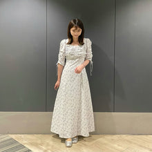 画像をギャラリービューアに読み込む, フロントギャザーフラワーワンピース/TT517412
