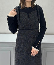 画像をギャラリービューアに読み込む, 【予約販売/11月中旬発売予定】ツイードレーストリミングジャンスカ/TT547417
