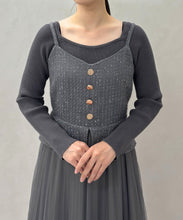 画像をギャラリービューアに読み込む, 【予約販売/11月中旬発売予定】チュールキャミジャンスカ/TT547413
