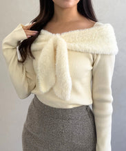 画像をギャラリービューアに読み込む, シャギーリボンモチーフニット/TT548313
