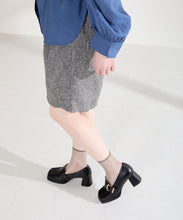 画像をギャラリービューアに読み込む, プラットフォームベルトローファー/61103
