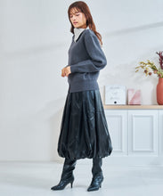 画像をギャラリービューアに読み込む, ポインテッドトゥヒールロングブーツ/57503
