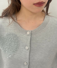 画像をギャラリービューアに読み込む, ハートシャギーカーディガン/TT548404
