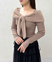 画像をギャラリービューアに読み込む, シャギーリボンモチーフニット/TT548313
