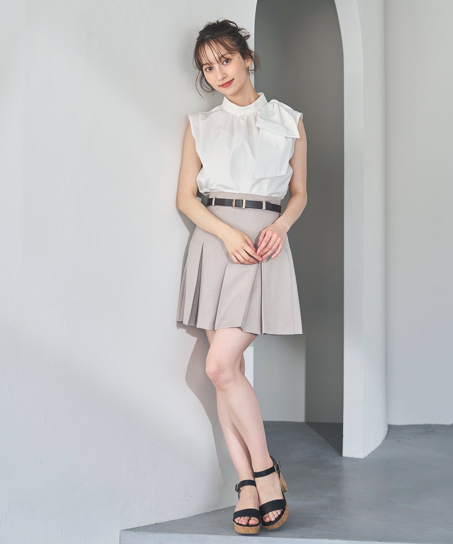 ショーパン タックスカショーパン（ショートパンツ）｜SNIDEL（スナイデル