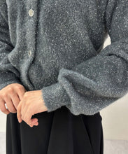画像をギャラリービューアに読み込む, Vネックシャギーカーディガン/TT548402
