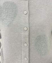 画像をギャラリービューアに読み込む, ハートシャギーカーディガン/TT548404
