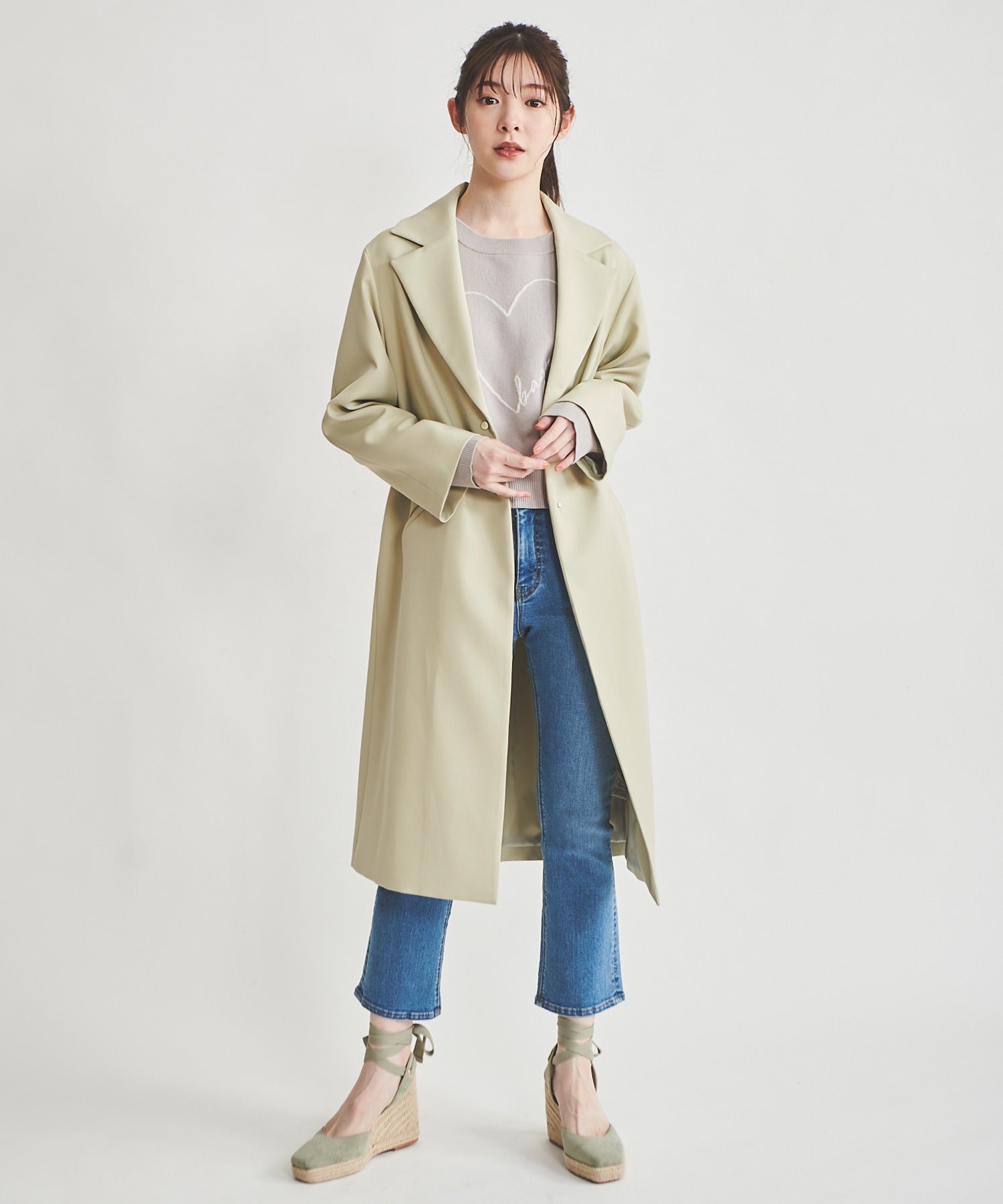 テーラードロングコート/TT418602 – MISCH MASCH|31 Sons de mode