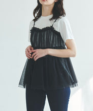 画像をギャラリービューアに読み込む, Ｔシャツ×チュールキャミセット/TT418208
