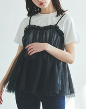 画像をギャラリービューアに読み込む, Ｔシャツ×チュールキャミセット/TT418208
