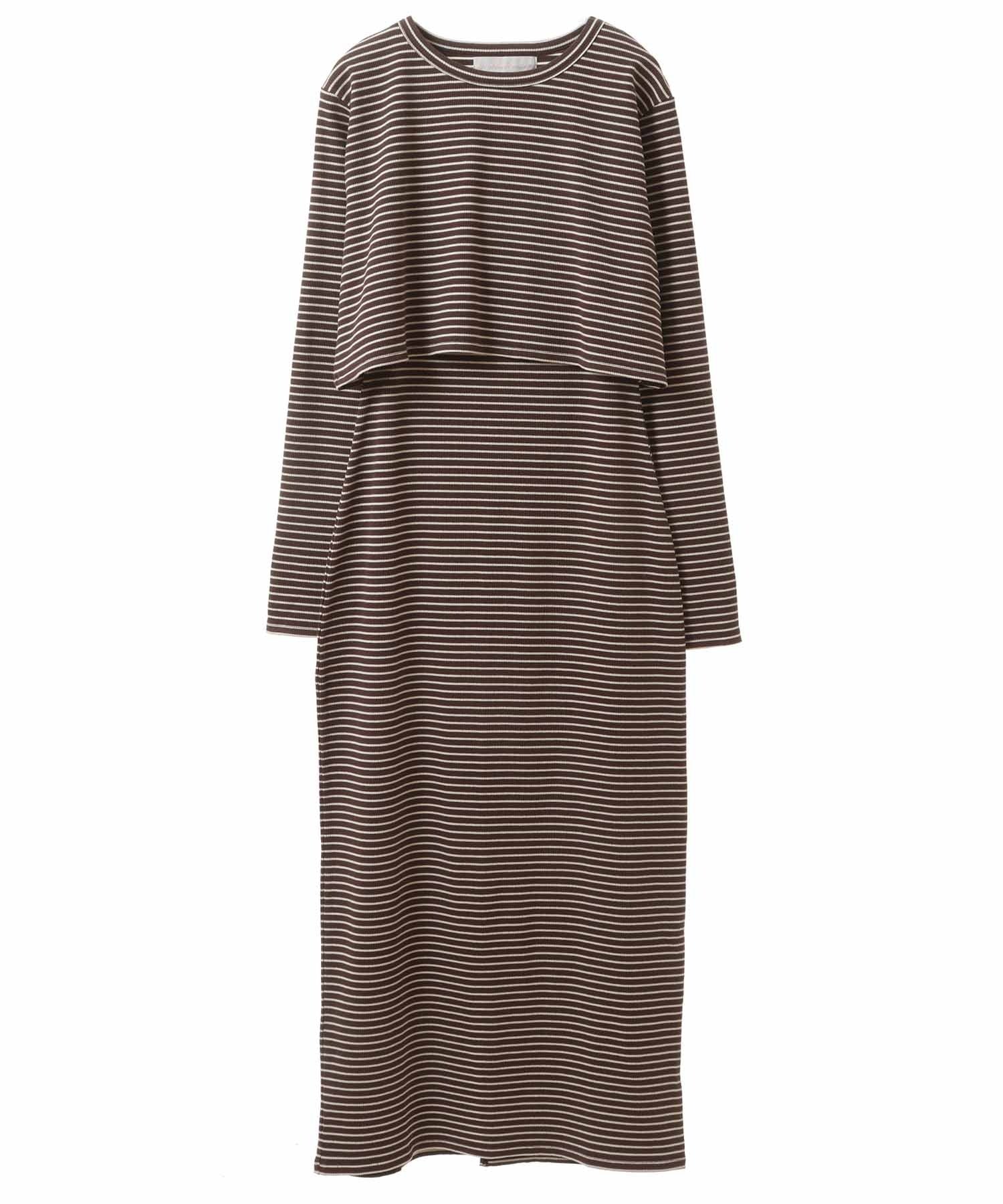 カットテレコボーダーセットワンピース/TT417427 – MISCH MASCH|31