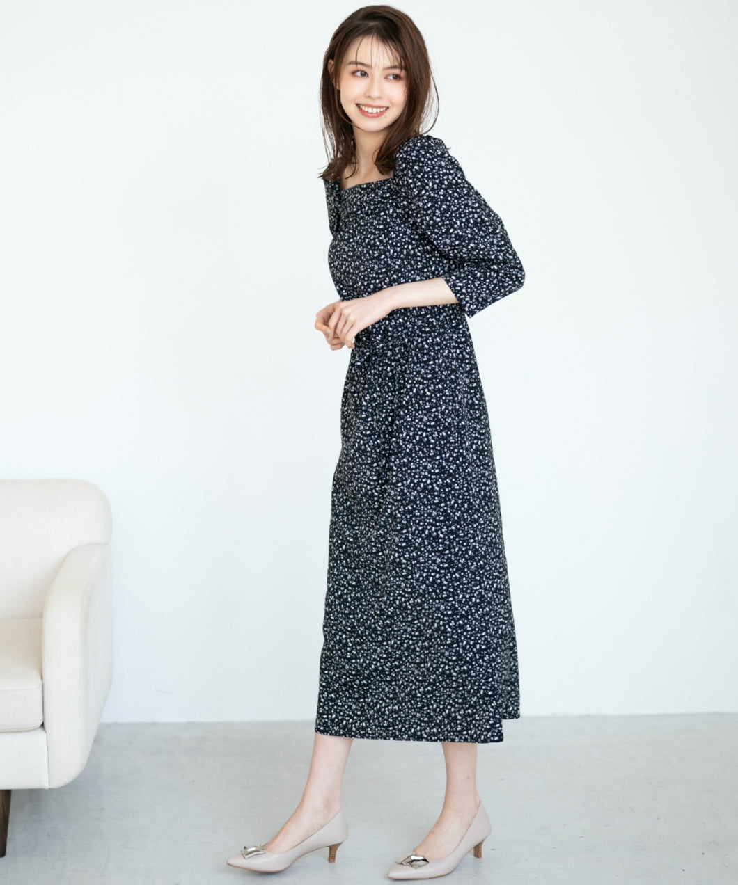 小花ドレープワンピース/MM417414 – MISCH MASCH|31 Sons de mode