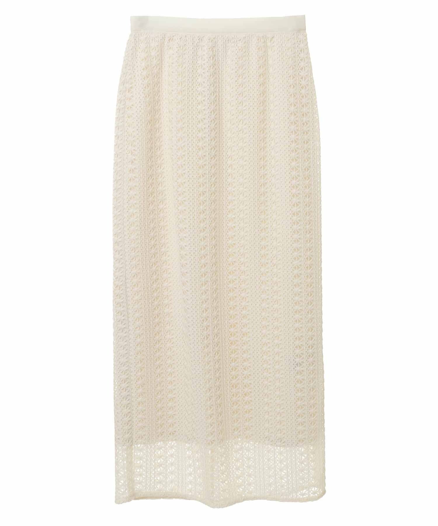 モダンクラシック◇Cotton Natte ペンシル スカート◇CELINE ラッセル幾何レースペンシルスカート/TT417223 – MISCH MASCH|31