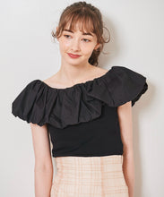 画像をギャラリービューアに読み込む, 【WEB限定予約/5月上旬発売予定】バルーンカラー２WAYオフショルニット/TT418326
